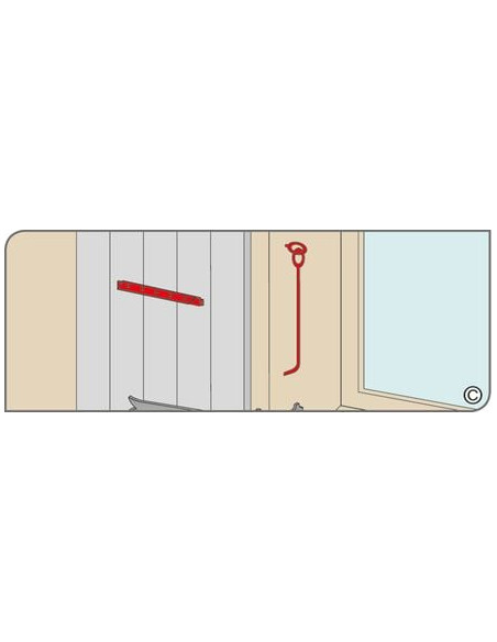 Crochet crémaillère inox Inox 316 L - TORBEL INDUSTRIE