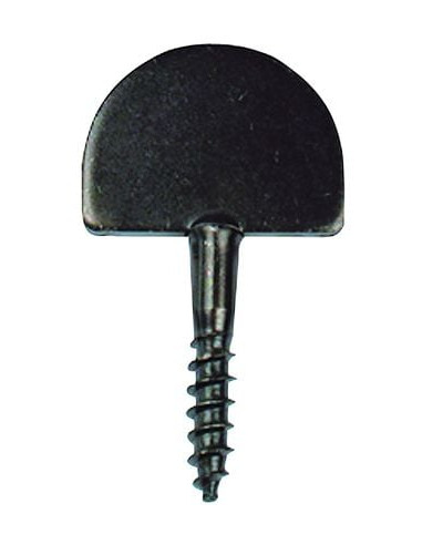 Battement de persienne droit à visser Inox -...