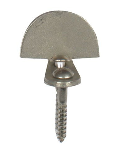 Battement de persienne coudé à visser Inox 316...