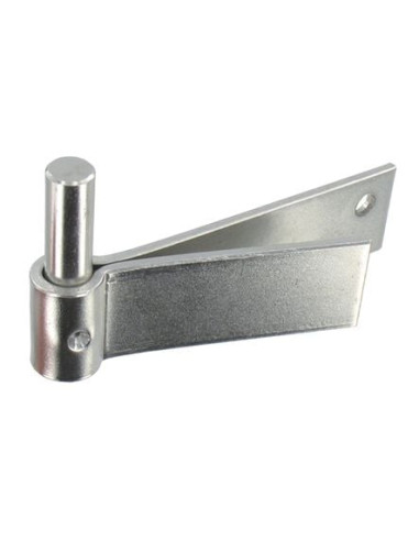 Gond à scellement double feuille Inox poli A4 -...
