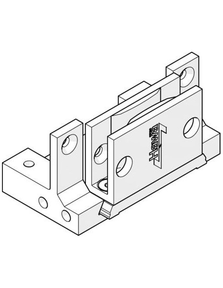 Guide inférieur HAWA Frontslide 60 A HAWA