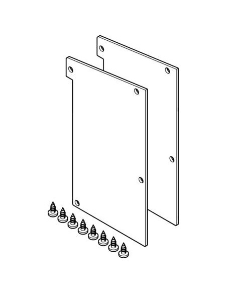 Cache d'extrémité pour rail HAWA Frontslide 60 A HAWA