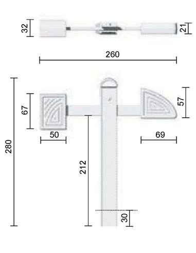 Arrêt de grille à bascule ROLLINGER