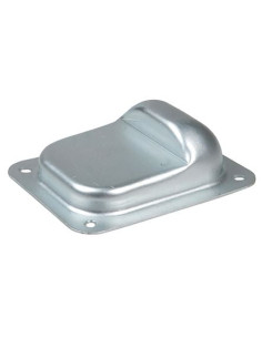 Sabot de portail embouti