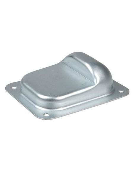Sabot de portail embouti