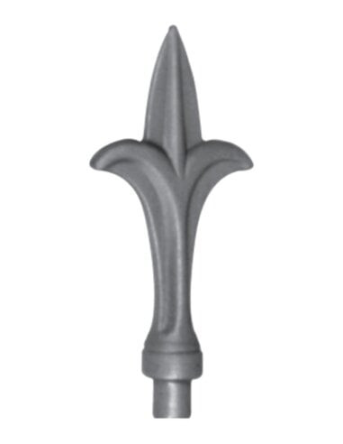 Fer de lance Décor lys bas