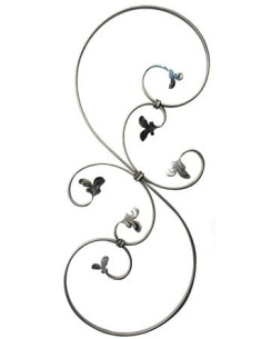 Barreau décoratif Double volute - INDIA FERRONNERIE 2