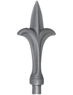 Fer de lance Décor feuille plate 2
