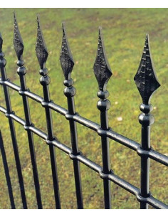 Traverse pour grille Fer carré - INDIA FERRONNERIE 2