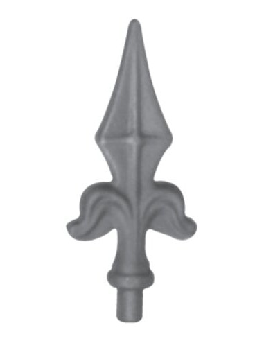 Fer de lance Décor droit appointé