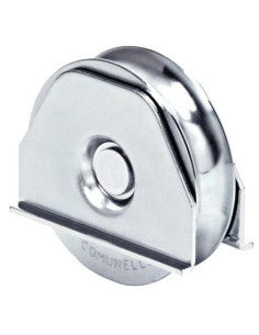Galet avec platine extérieure Gorge en V - COMUNELLO 2