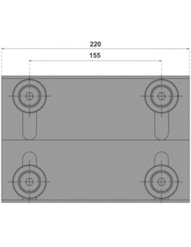 Guide haut portail porte-à-faux MANTION