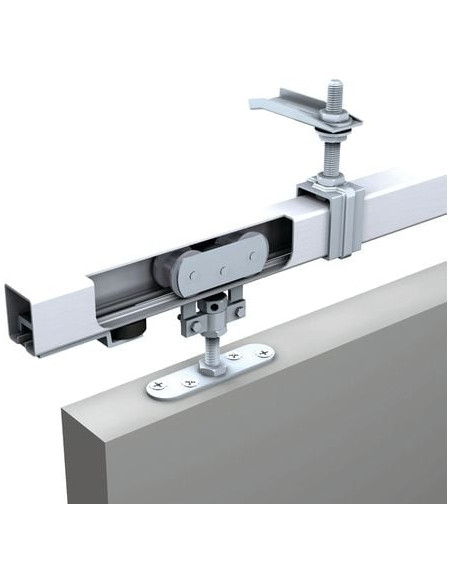 Kit garniture à déplacement droit pour porte 300 kg MANTION