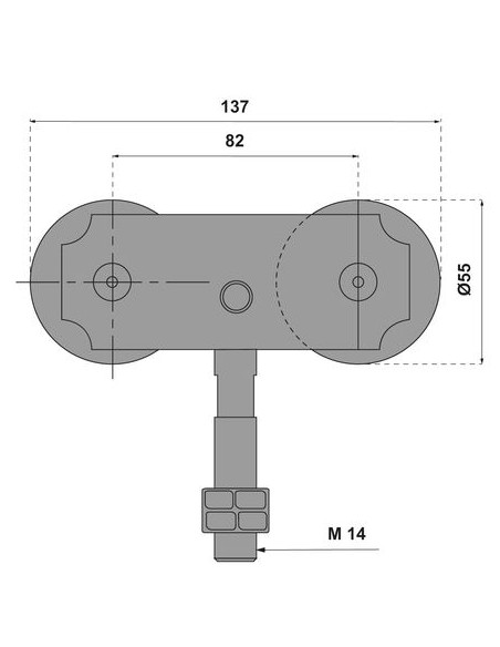 Monture pivotante 663 MANTION