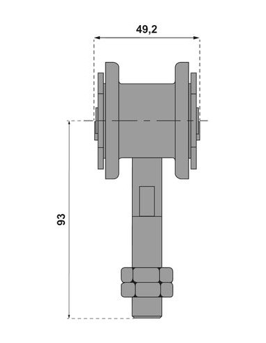 Monture pivotante 663 MANTION