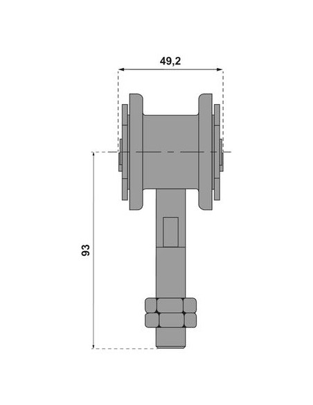 Monture pivotante 663 MANTION