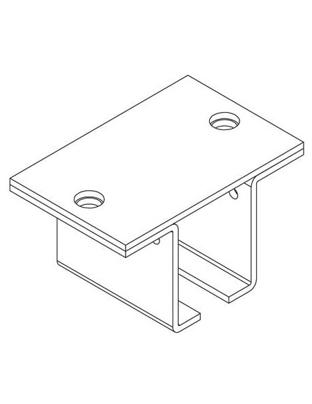 Support enveloppant à visser au plafond 5144 MANTION