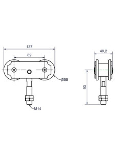 Monture pivotante 663 MANTION 2