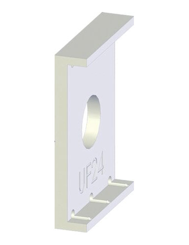 Pack complet serrure têtière U + gâche plate à...