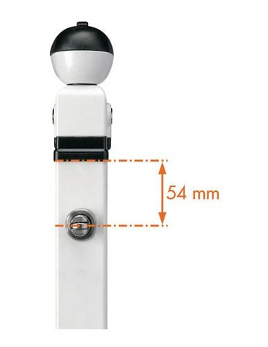 Serrure pour portillon de piscine LOCINOX