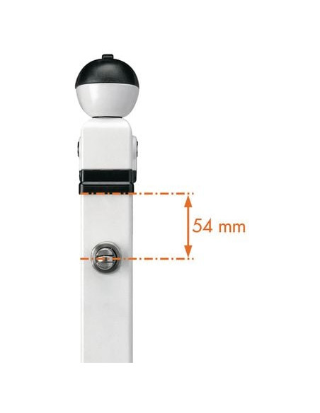 Serrure pour portillon de piscine LOCINOX
