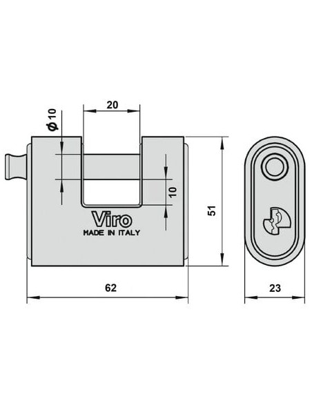 Cadenas blindé PANZER VIRO