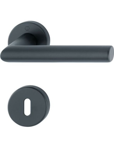 Béquilles pour porte battante sur rosace...