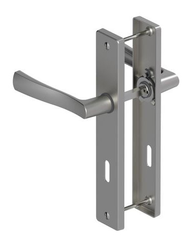 Ensemble sur grande plaque FLEX Finition chrome...