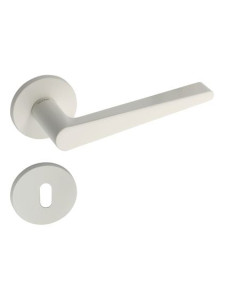 Ensemble sur rosace ronde Chronos Finition blanc mat - ENDEX 2