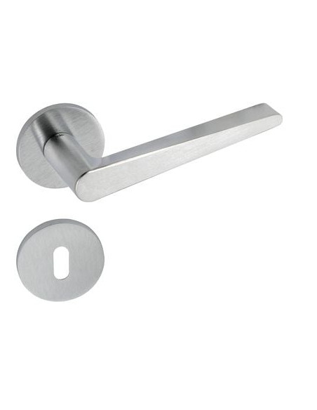 Ensemble sur rosace ronde Chronos Finition blanc mat - ENDEX
