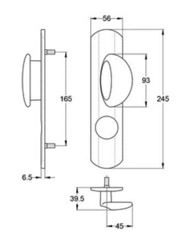 Demi-ensemble blindé Muze pour PROTECTIVE VACHETTE