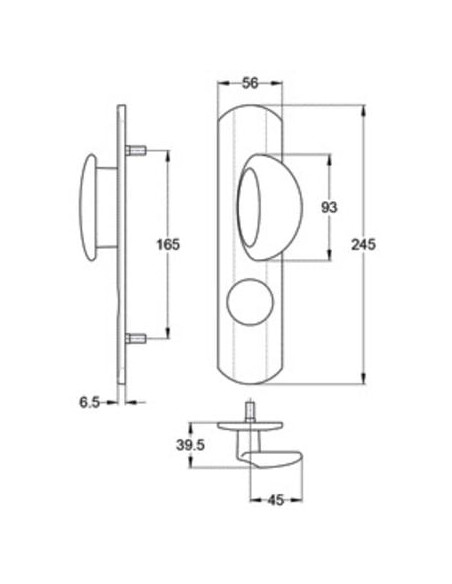 Demi-ensemble blindé Muze pour PROTECTIVE VACHETTE