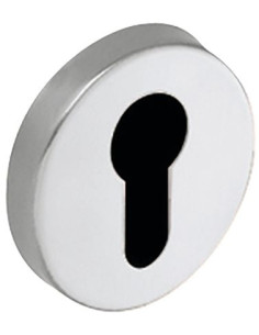 Rosace pour béquille sillage Finition chromé velours -... 2