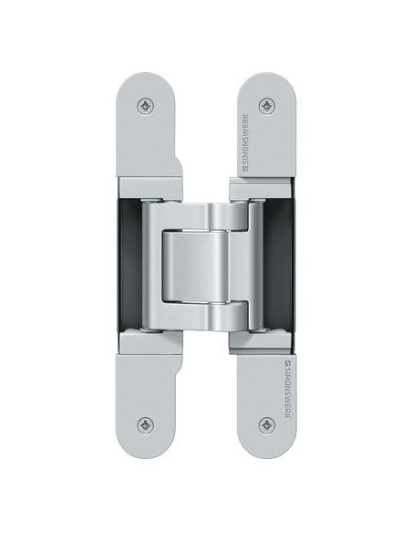 Paumelle invisible TECTUS TE 541 3D FVZ charge 100 kg - SIMONSWERK