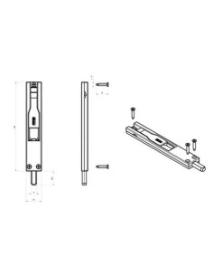 Verrou TITAN 3714 FAPIM 2