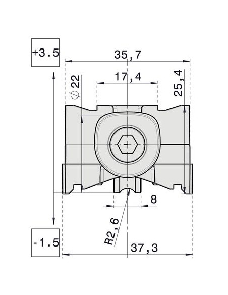 Galet Hockey 5333 - FAPIM