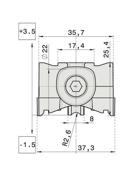 Galet Hockey 5333 - FAPIM