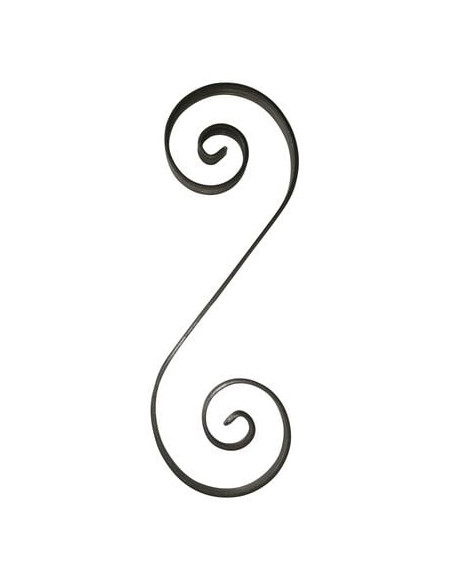 Volute en S - INDIA FERRONNERIE