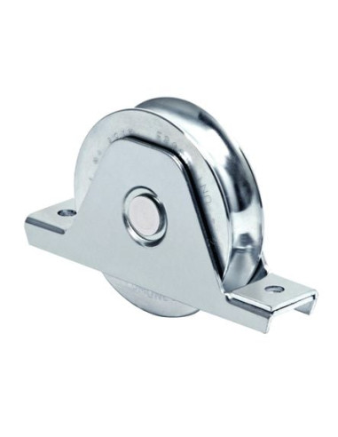 Galet avec support intérieur Gorge en V -...