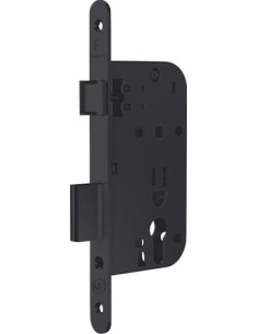 Serrure axe 40 mm NF Finition noir - MARQUES 2