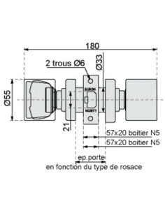 Serrure V 6500 VACHETTE 2