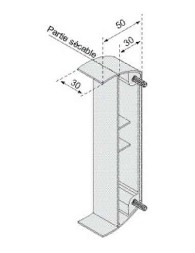 Enjoliveur polyamide TIRARD