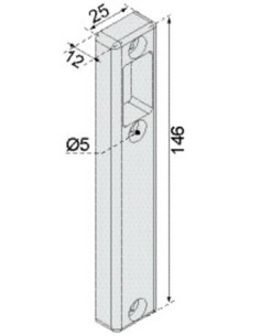 Gâche portillon Modulox TIRARD 2