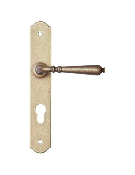 Ensemble sur plaque France Finition laiton vieilli mat - BRIONNE