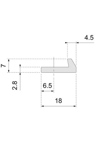 Gâche DS6154 LA CROISEE DS