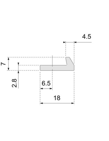 Gâche DS6153 LA CROISEE DS