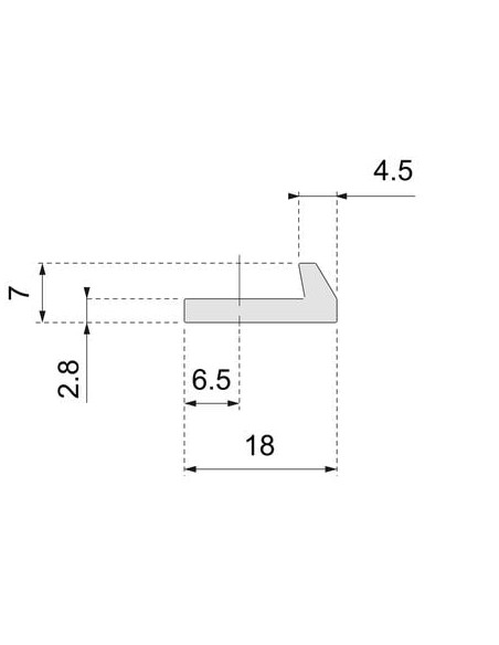 Gâche DS6153 LA CROISEE DS