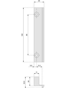 Gâche DS6111 LA CROISEE DS 2