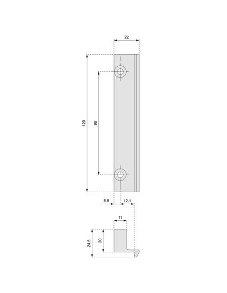Gâche DS6111 LA CROISEE DS