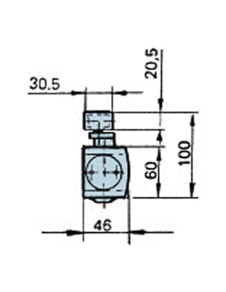 Ferme-porte à crémaillère elliptique TS 3000 V GEZE